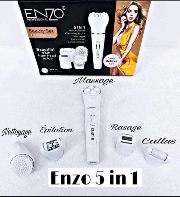 ماكينة ازالة الشعر من اينزو  Enzo EN-0104, 5 in 1